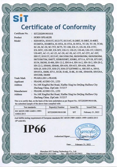 Certificate of honor seven case1